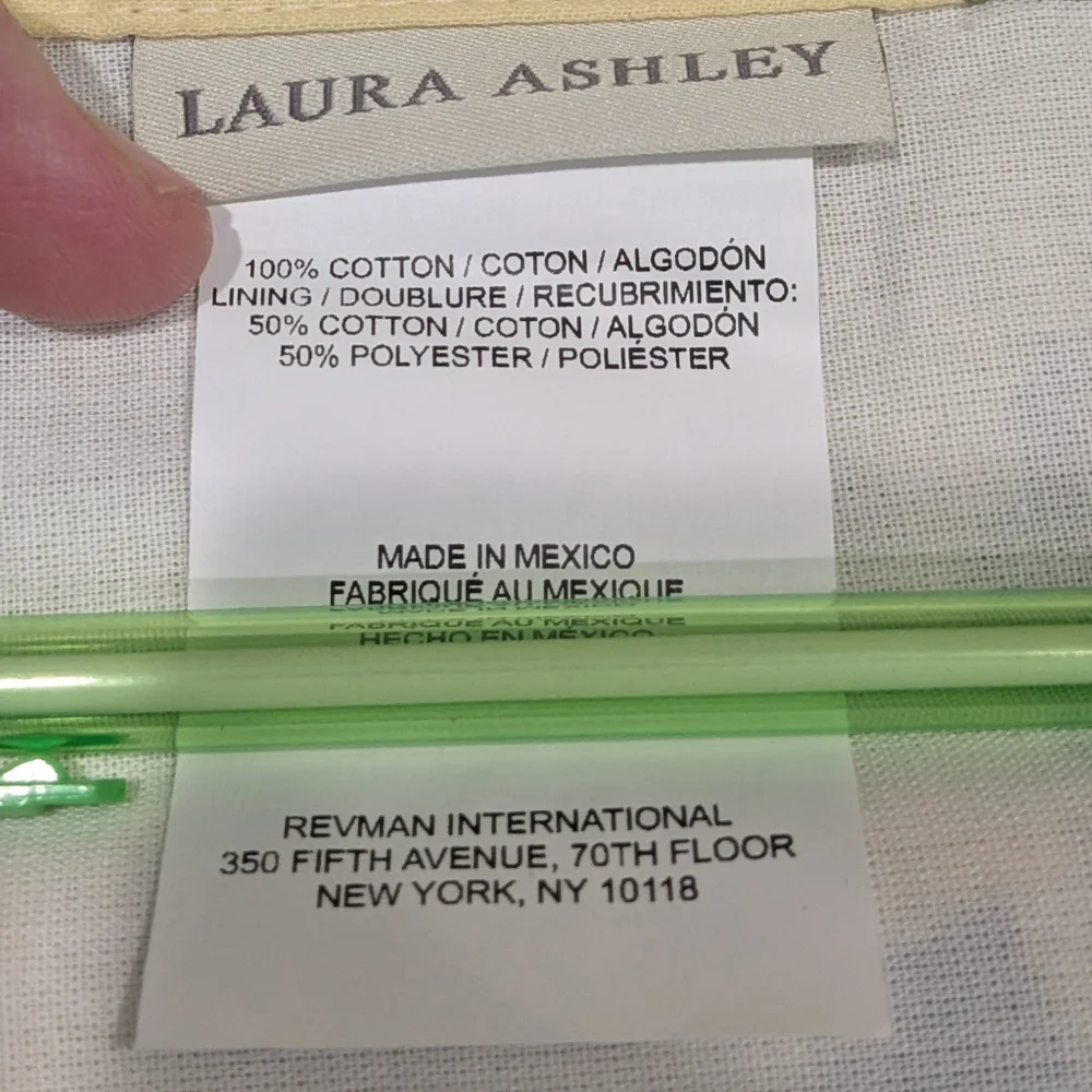 Laura Ashley Linley Yellow Floral Window Valances Vintage Cottagecore Set Of 2 - Picture 2 of 5